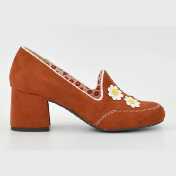 *NEW* b.a.i.t. footwear CONNIE Daisy Pumps in Rust! Size 8.5. Absolutely cute!!! - Picture 12 of 12